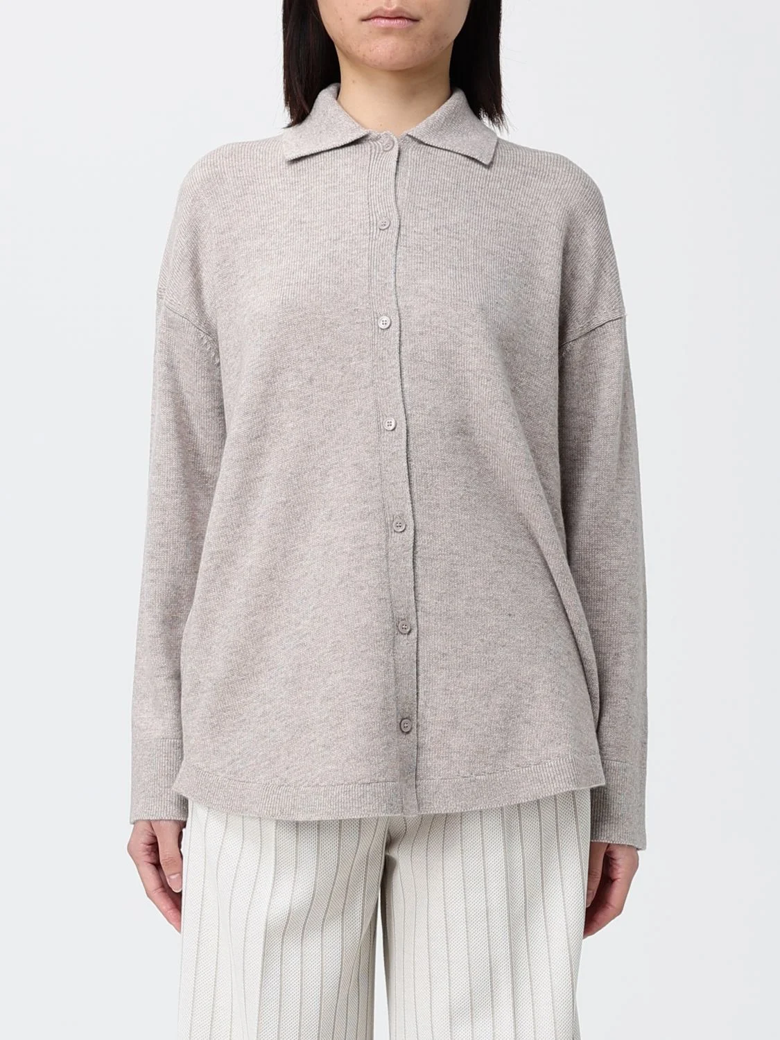 MAX MARA Wool And Cashmere Polo Shirt - 1