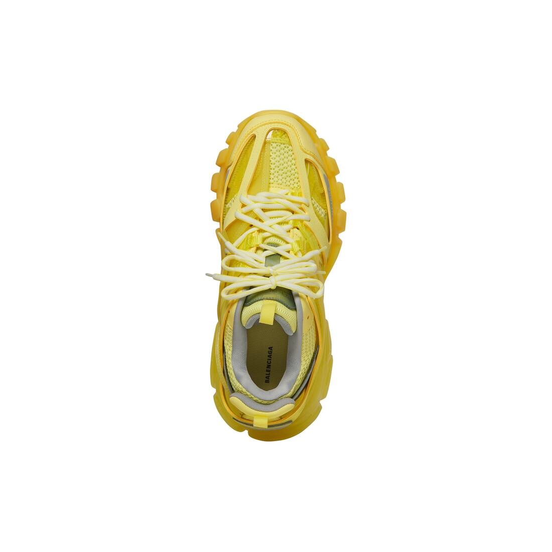 Men's Track Sneaker Clear Sole  in Yellow - 6