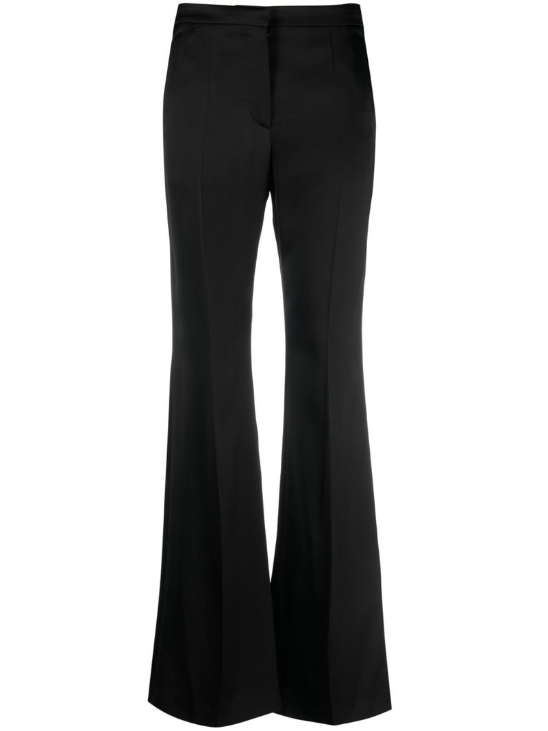 flared cotton trousers 1