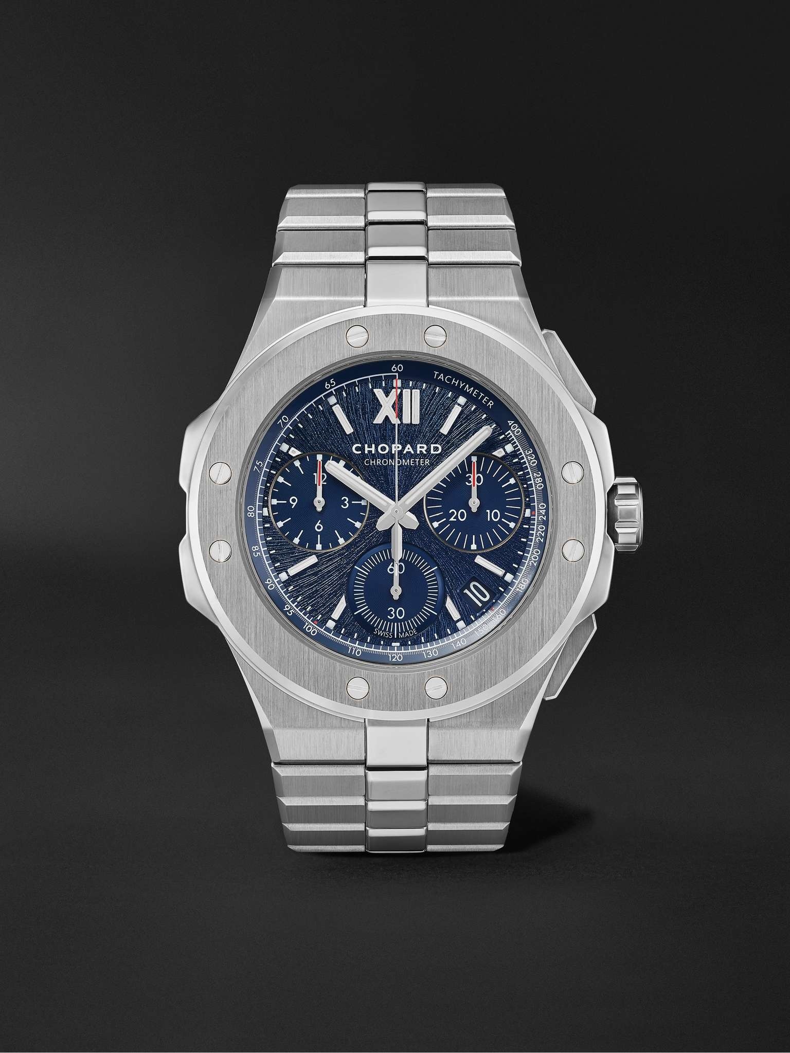 Alpine Eagle XL Chrono Automatic 44mm Lucent Steel Watch, Ref. No. 298609-3001 - 1