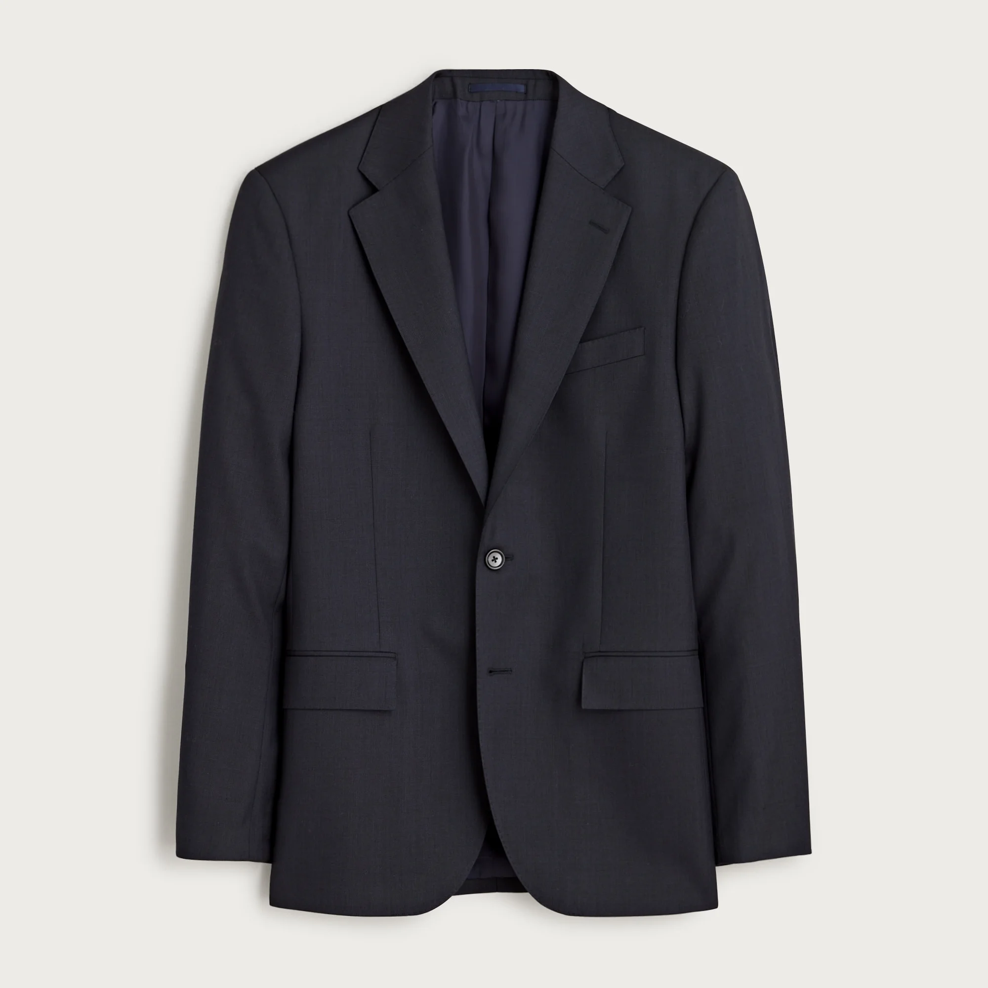 Crosby Classic-fit suit jacket in Italian worsted wool - 1
