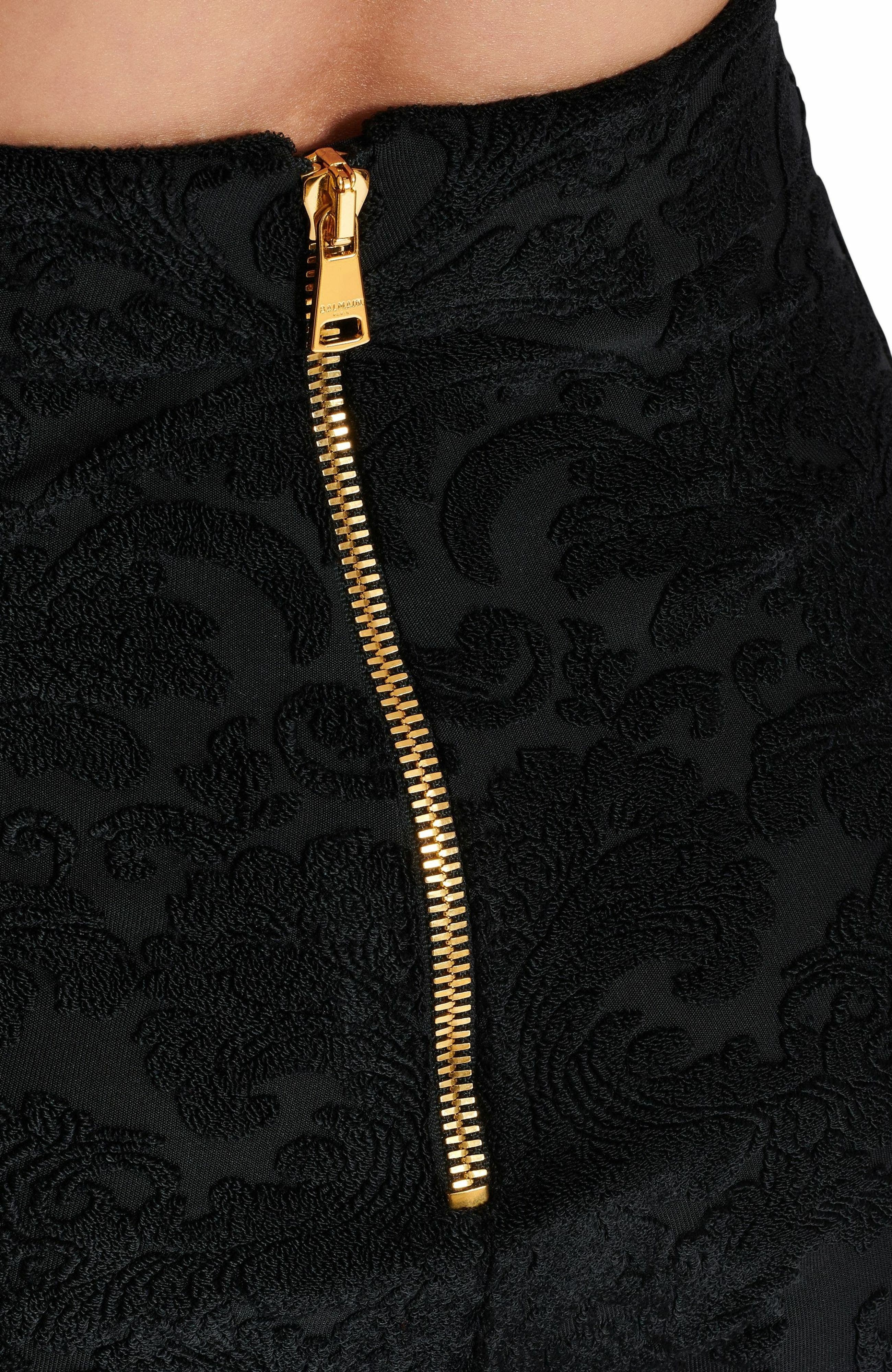 Balmain Baroque patterned leggings in Black at Nordstrom - 5