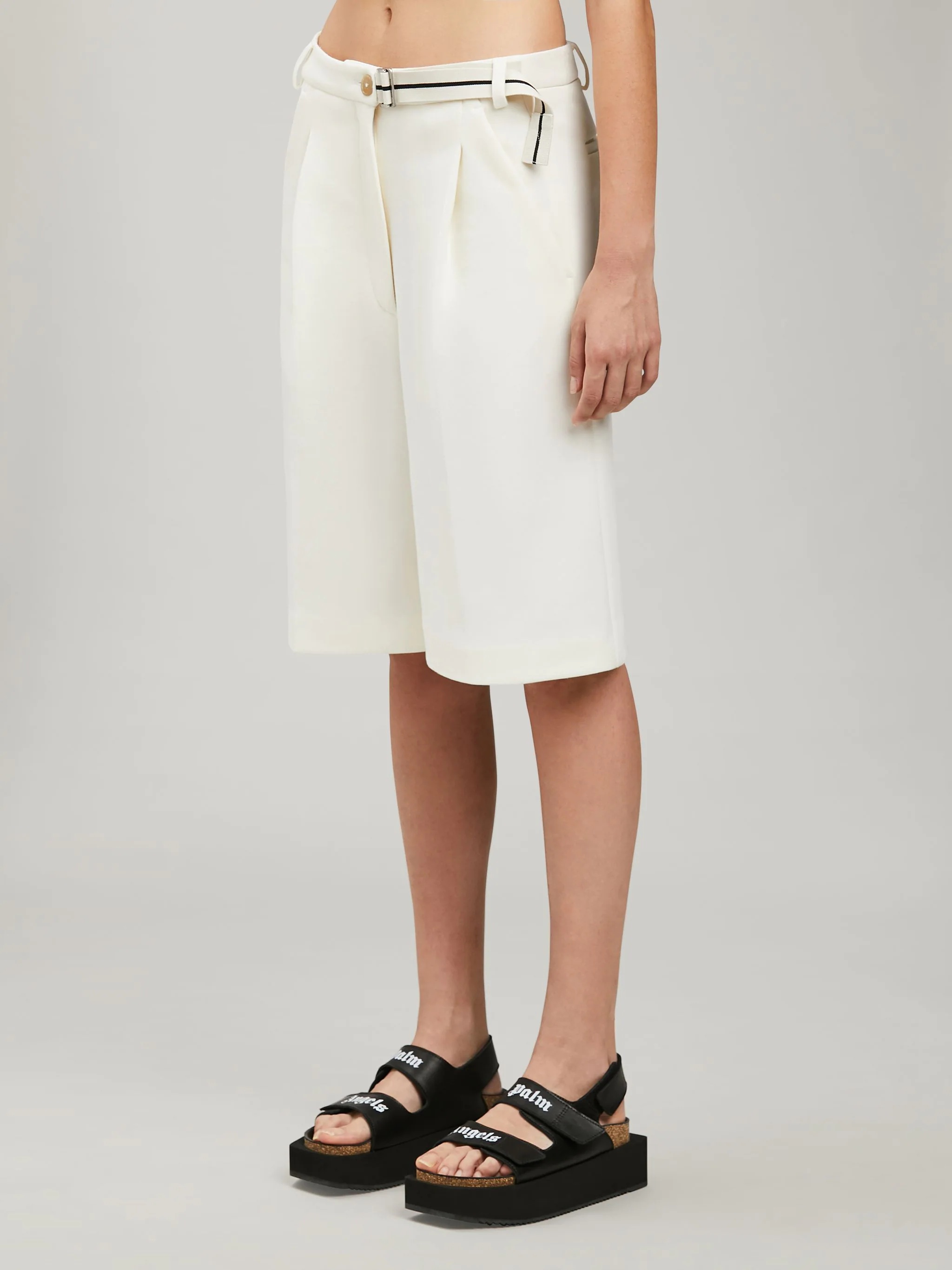 BELTED SHORTS - 4
