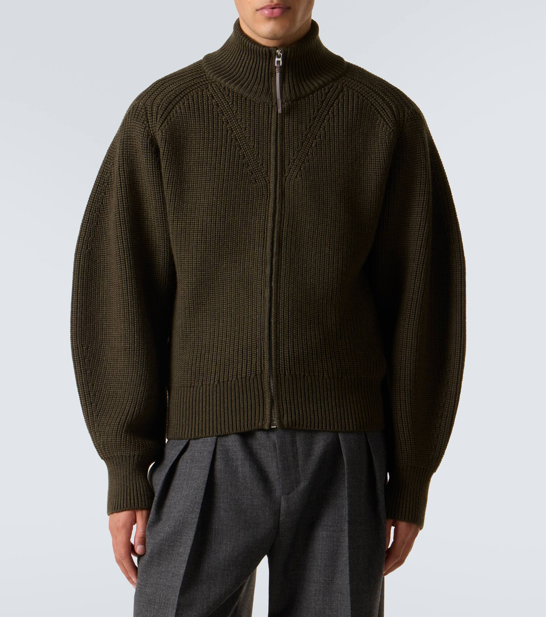 Wool cardigan - 3