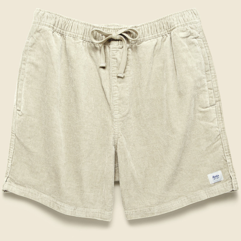 7" Cord Local Shorts - Silver Birch 1