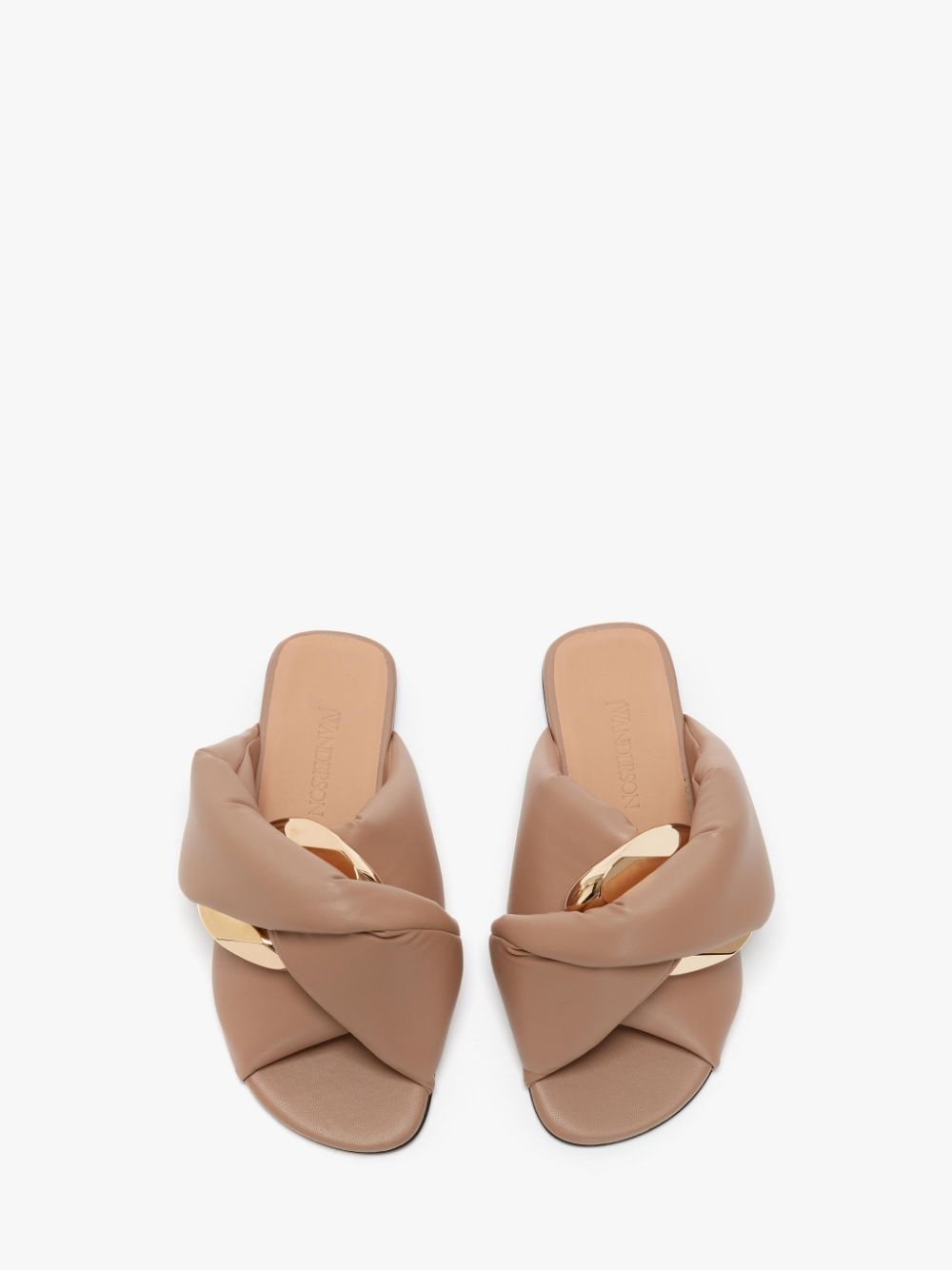 WOMEN'S CHAIN TWIST FLAT SANDAL - 4