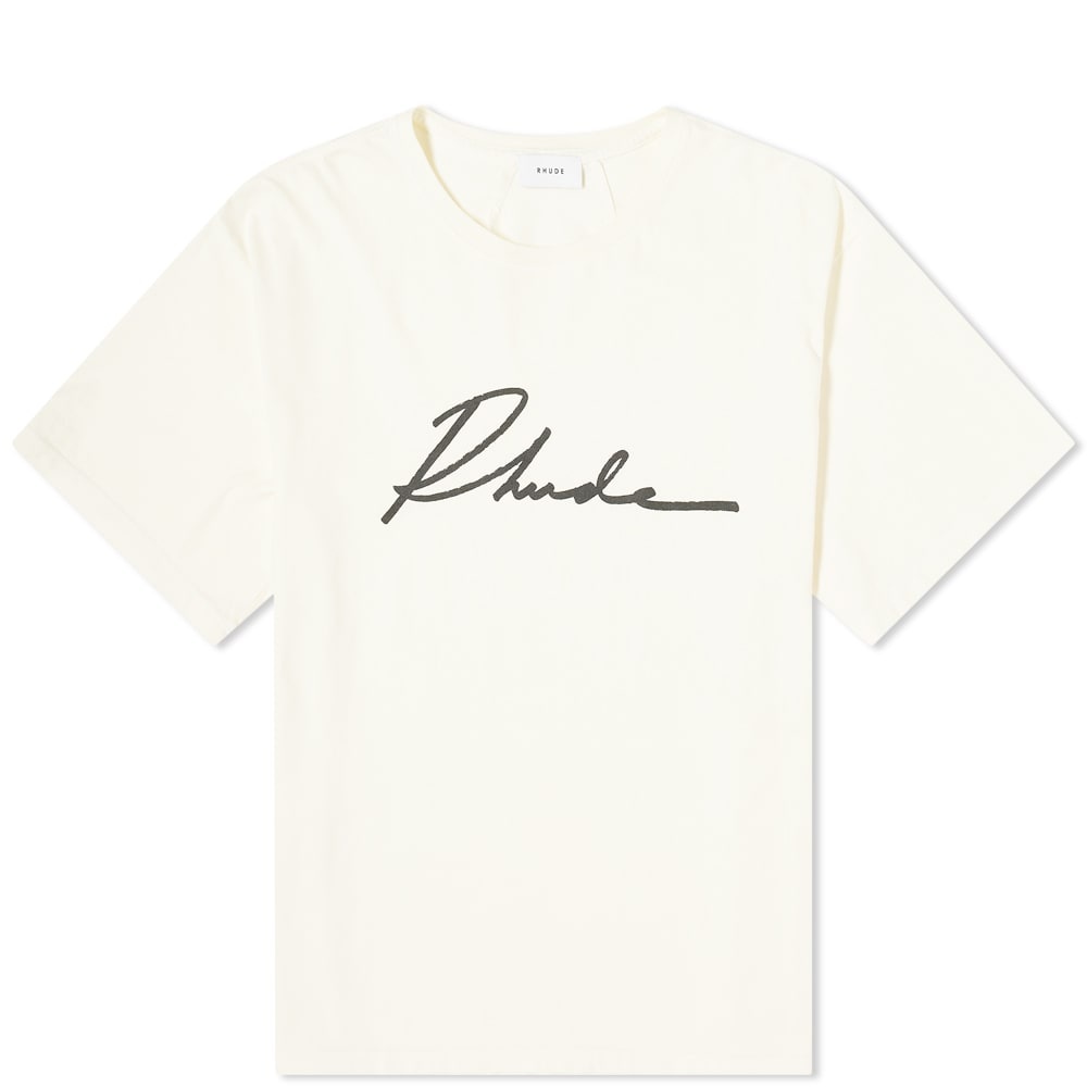 Rhude Script Logo Tee - 1