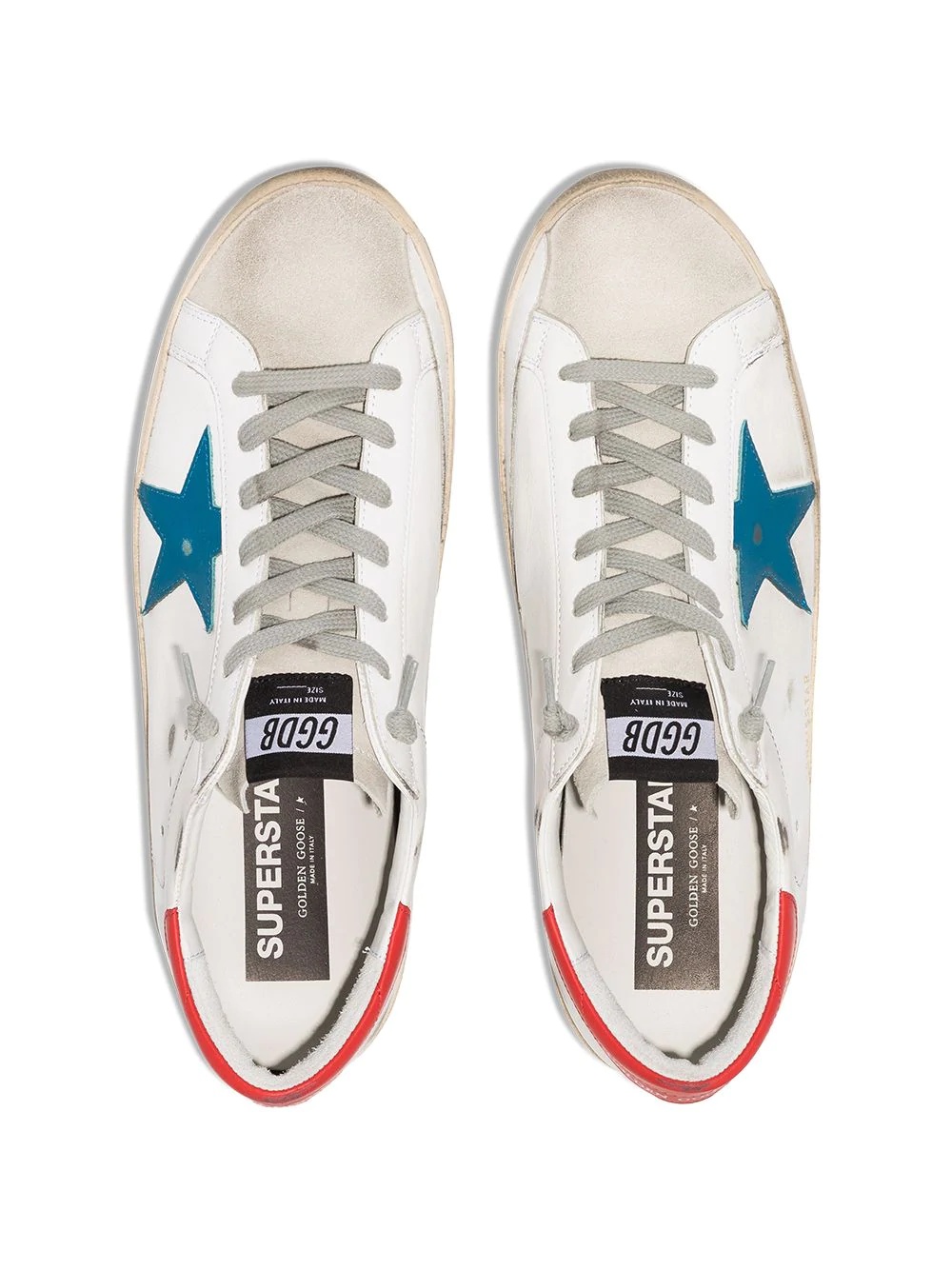 Superstar low-top leather sneakers - 4