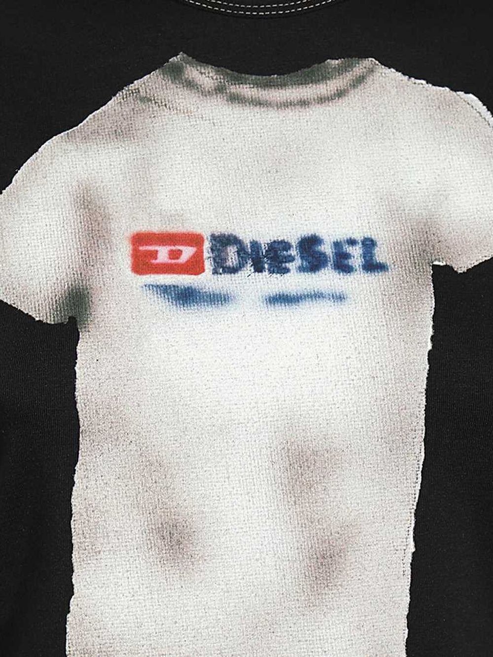 tee-print T-shirt - 3