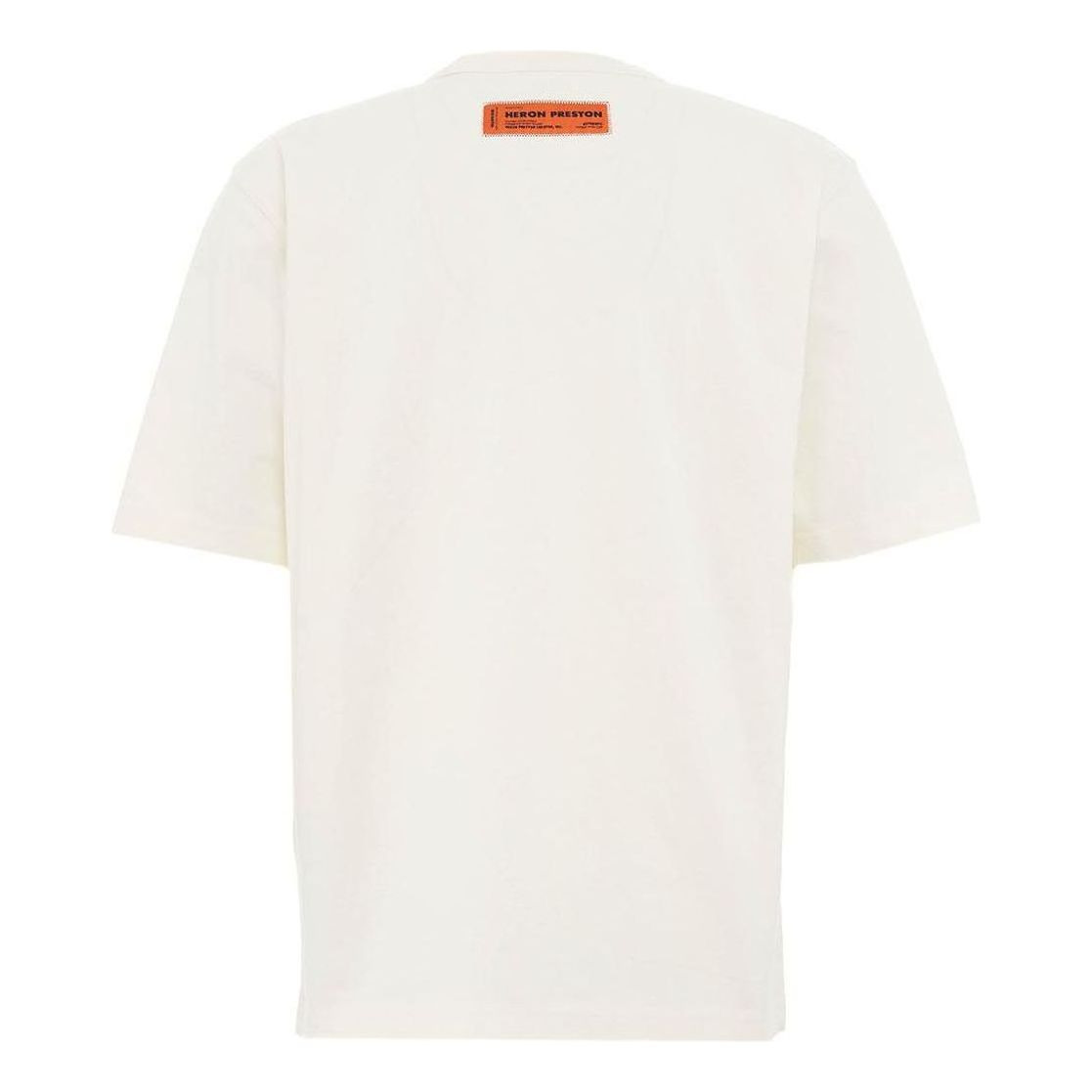 HERON PRESTON FW22 Halftone Heron T-shirt 'White Navy Blue' HMAA032F22JER0140146 - 2