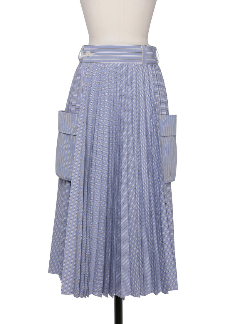 Thomas Mason Cotton Poplin Skirt - 1