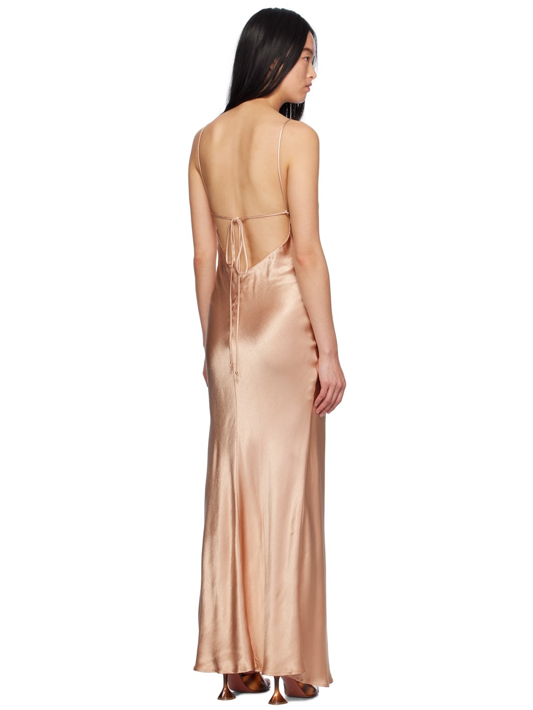 Pink Ren Split Maxi Dress - 3