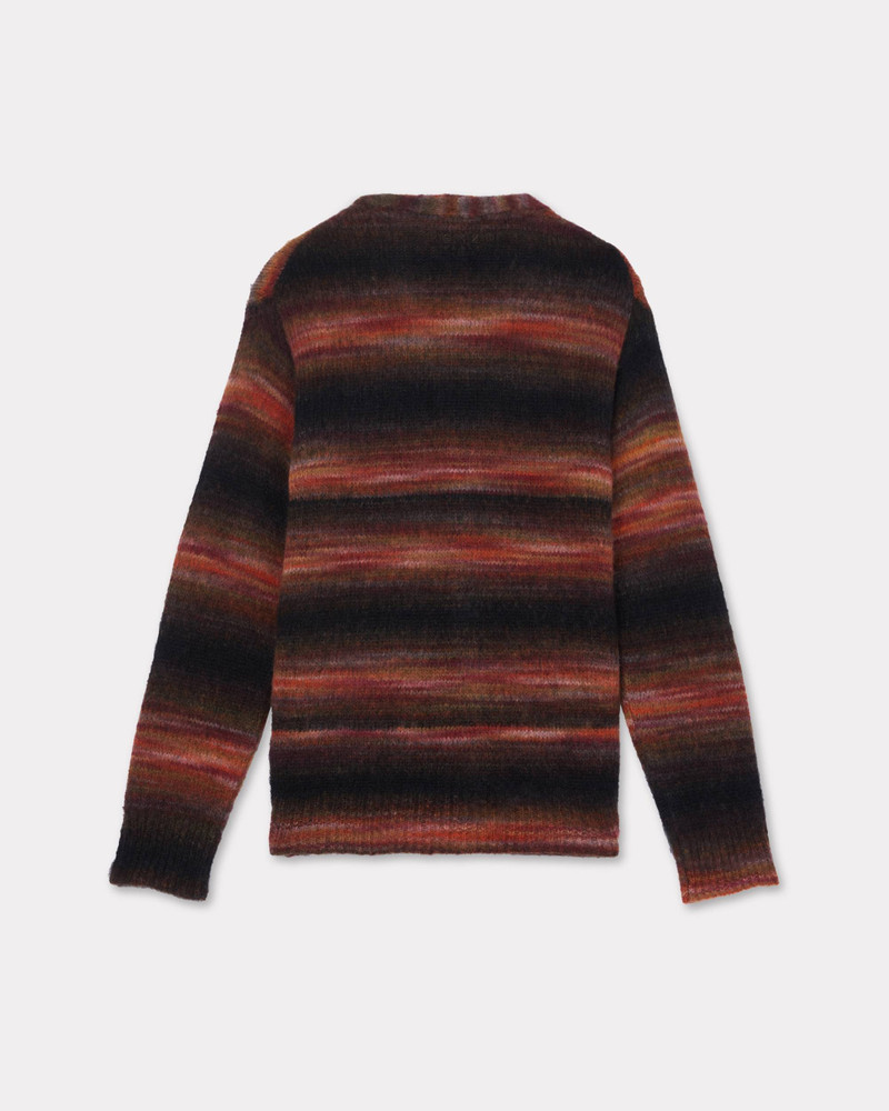 KENZO Embroidered stripes cardigan outlook