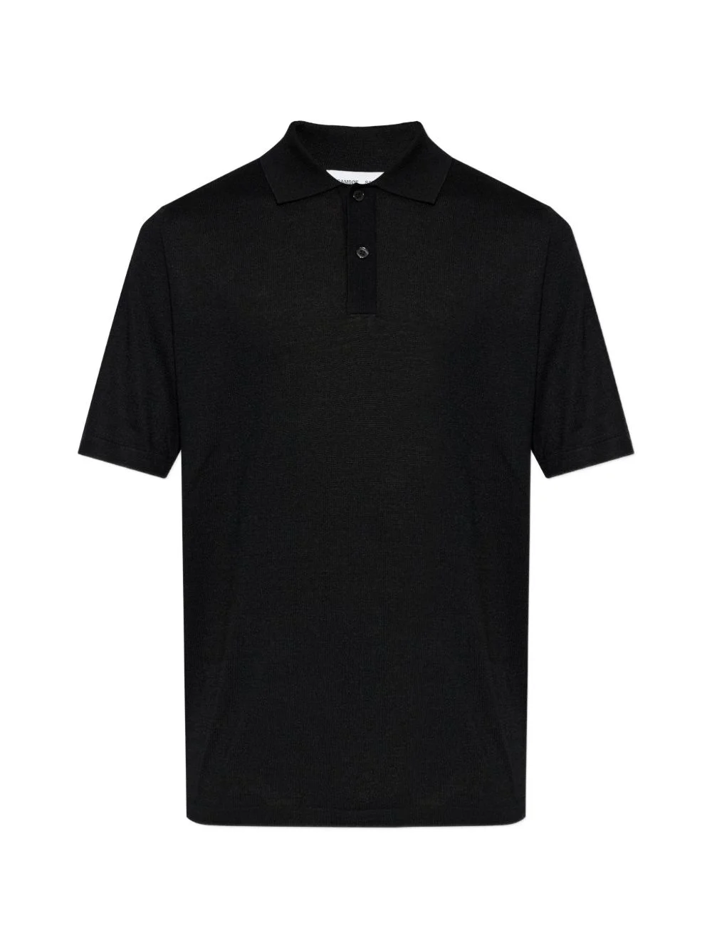 buttoned collar polo shirt - 1