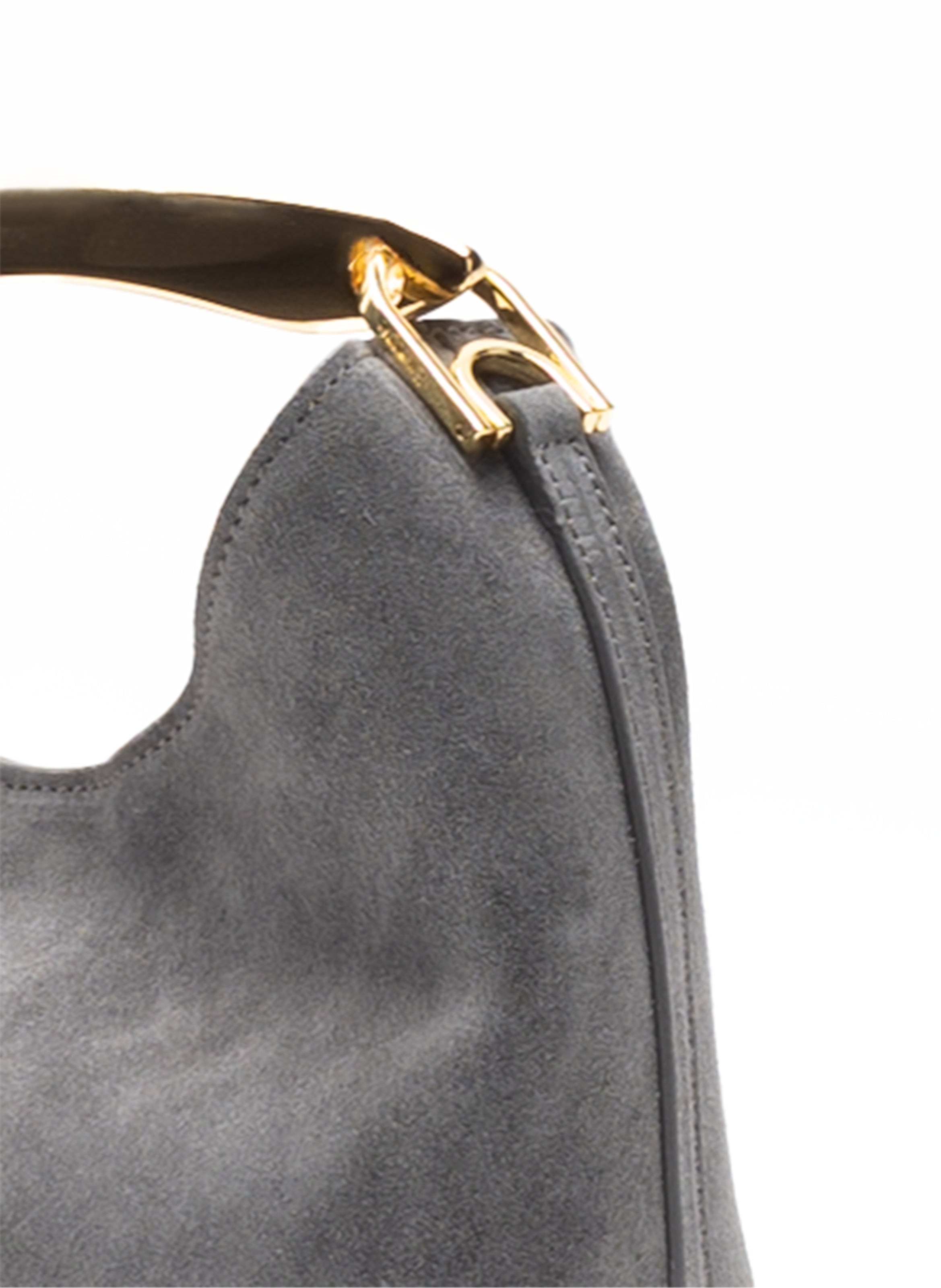 Small Boomerang Suede Grey - 4