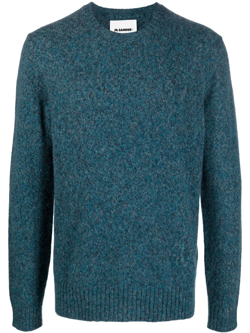 fine-knit crew-neck jumper - 1