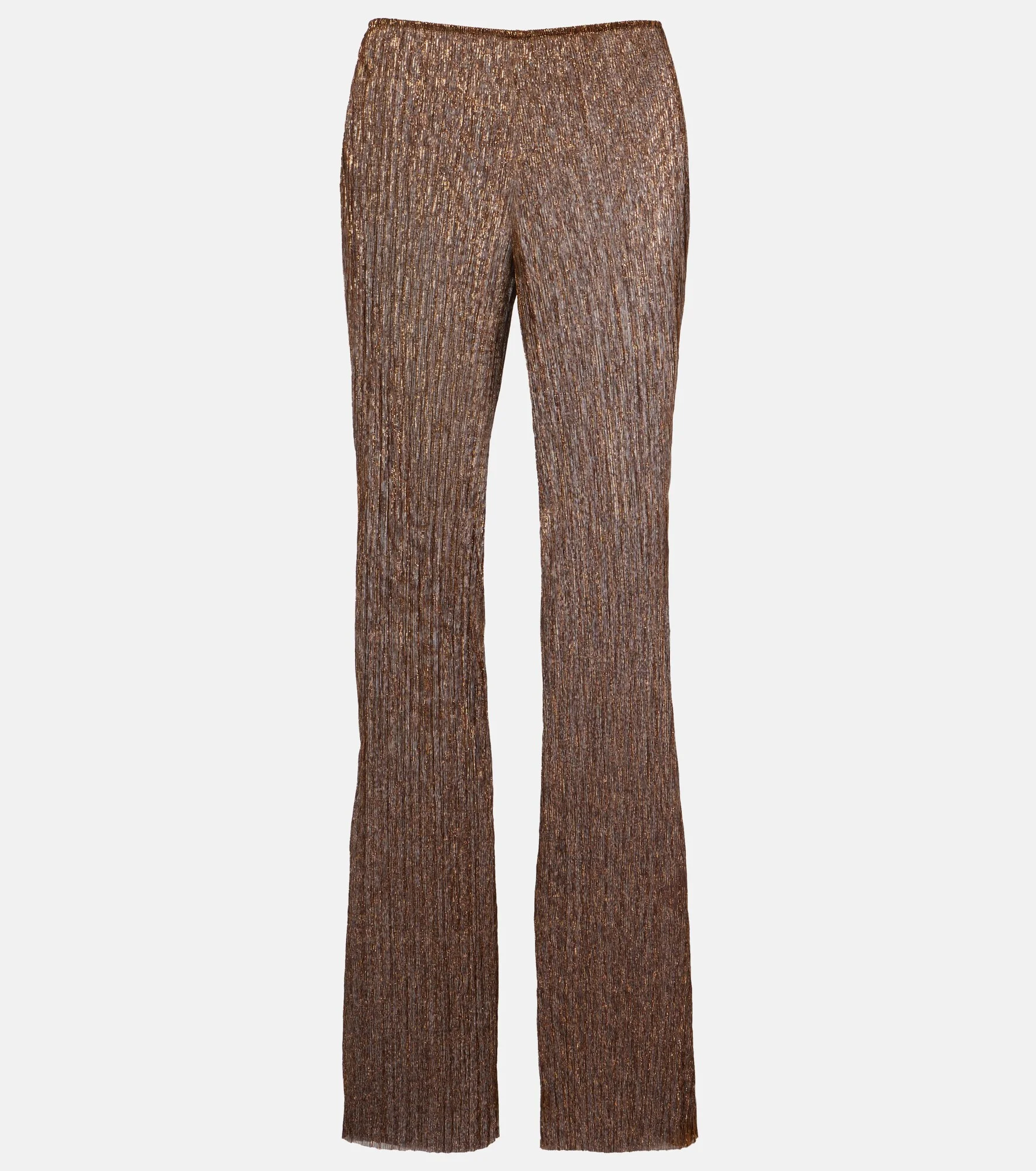 Dries lamé flared pants - 1