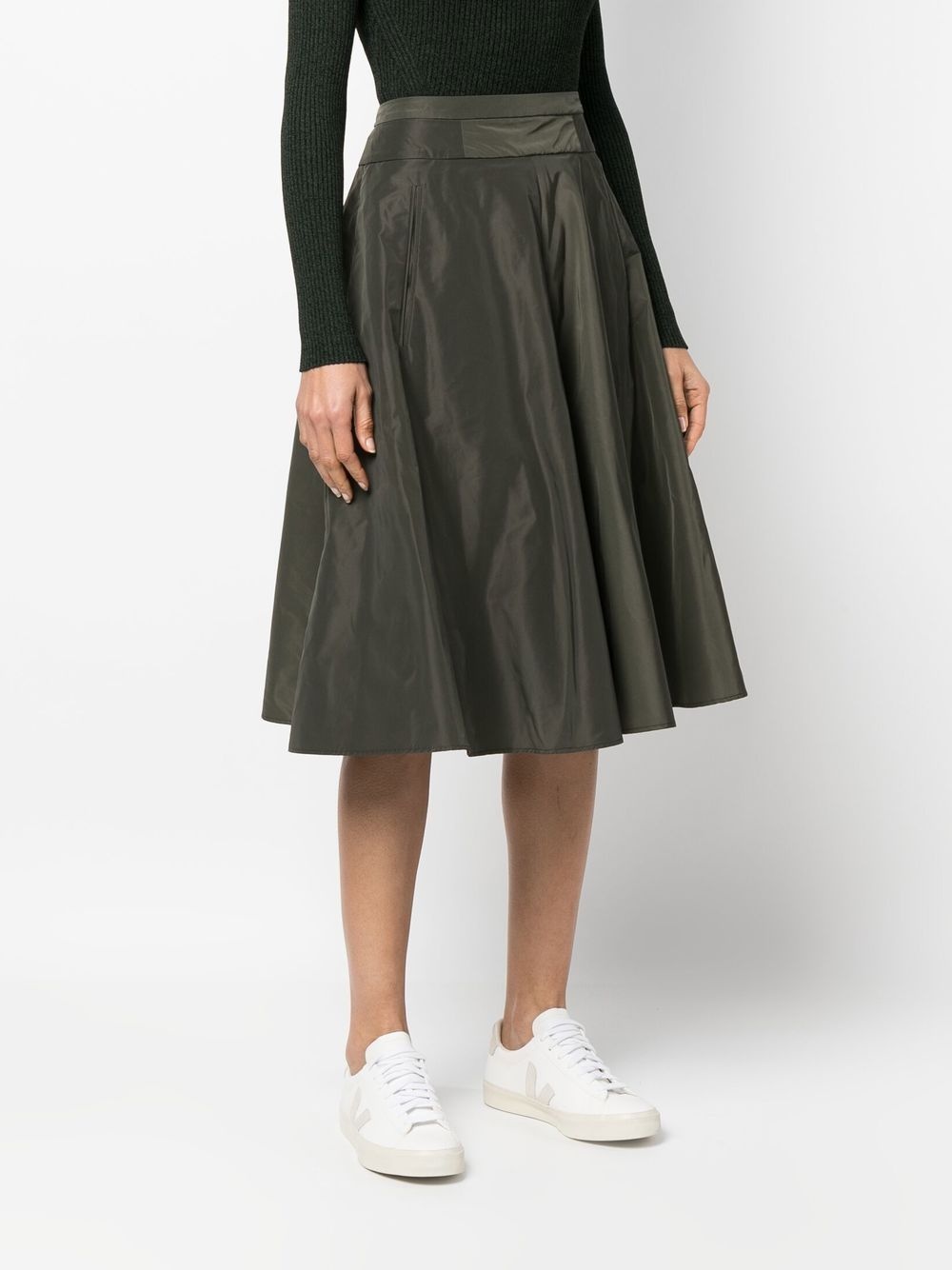 A-line midi skirt - 3