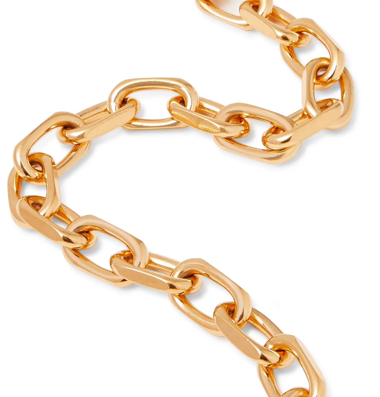 Gold-Tone Chain Necklace - 4