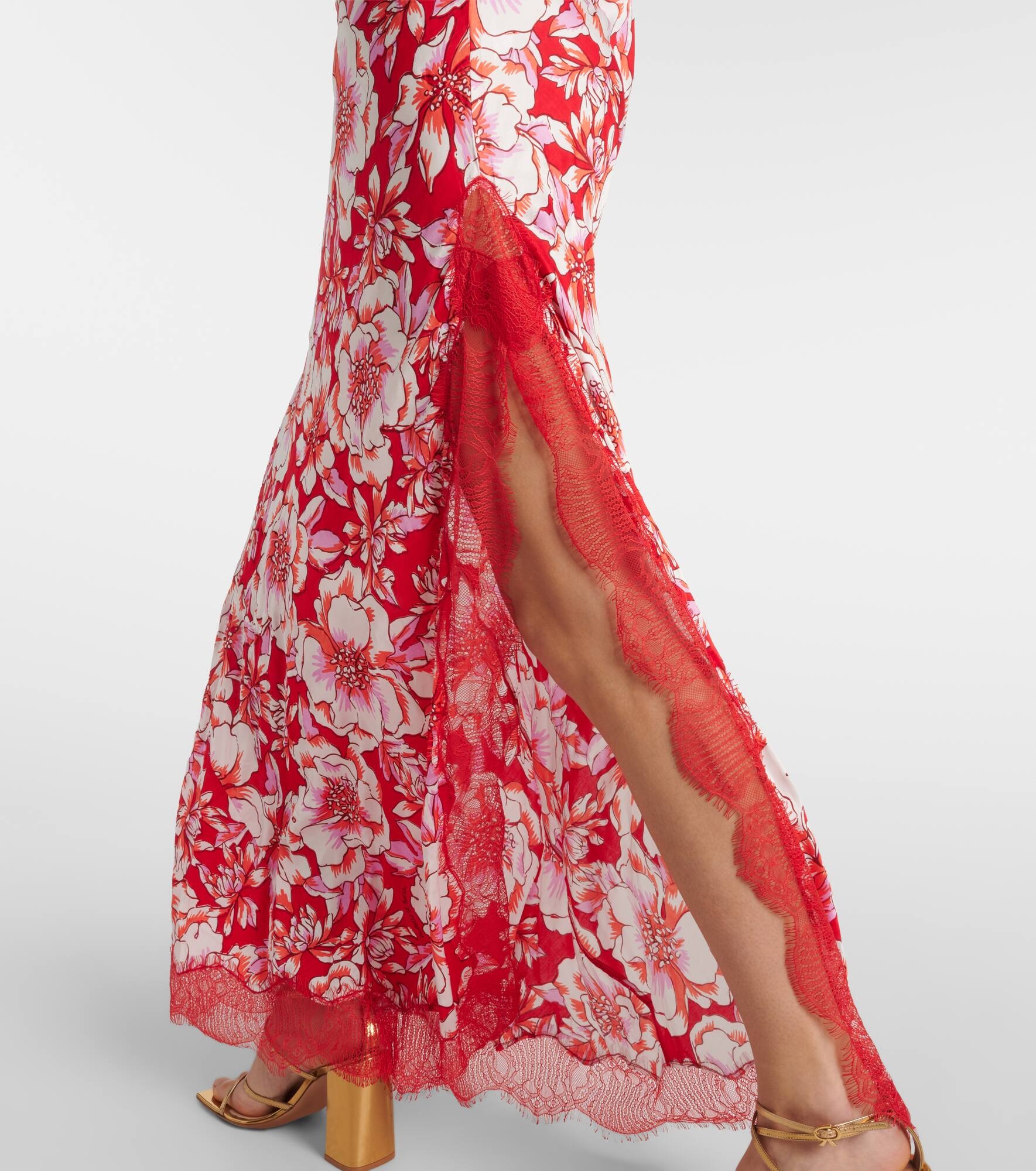 Lucia printed midi dress - 5