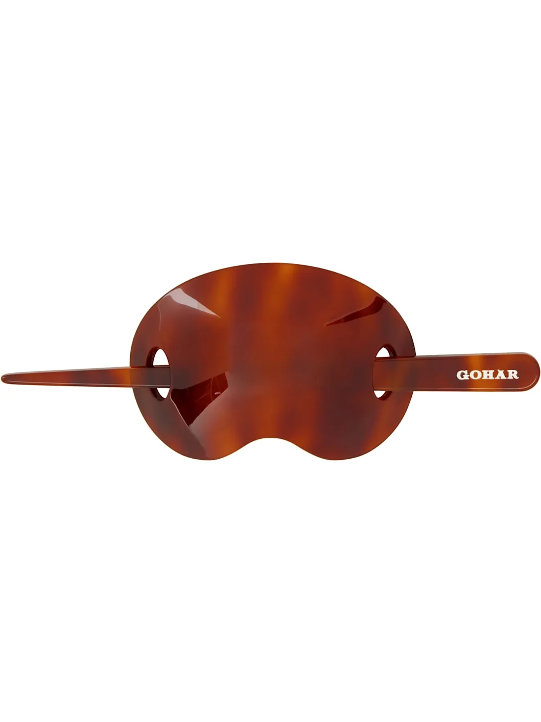 Brown & Black Bean Barrette - 1