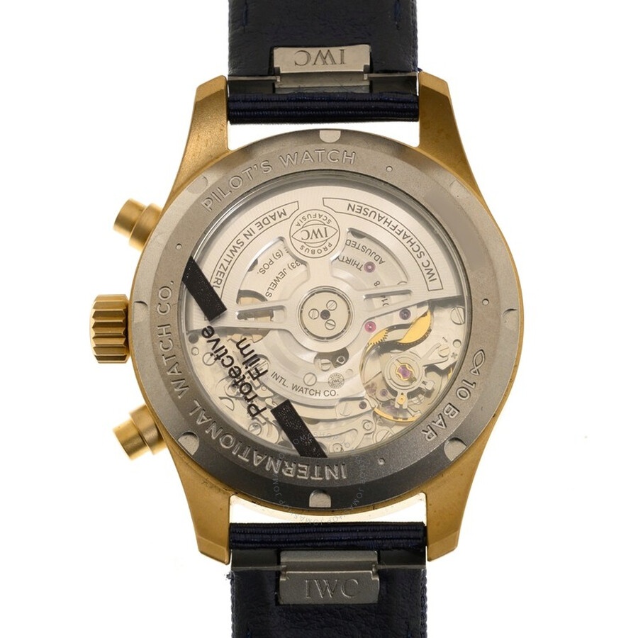 IWC Pilots Chronograph Automatic Blue Dial Men's Watch IW388109 - 3