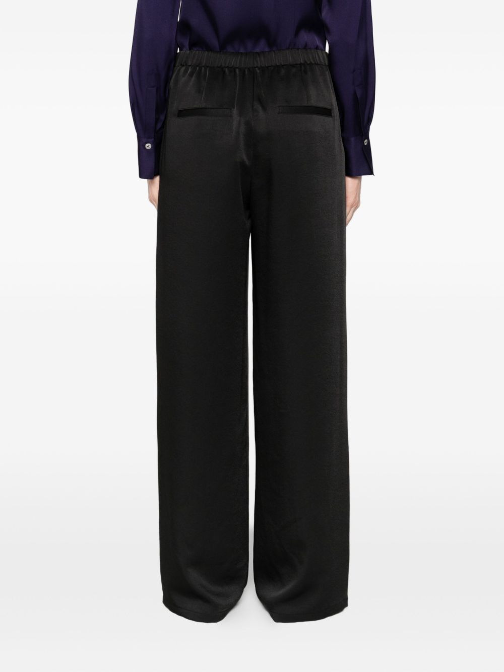 side-stripe trousers - 4