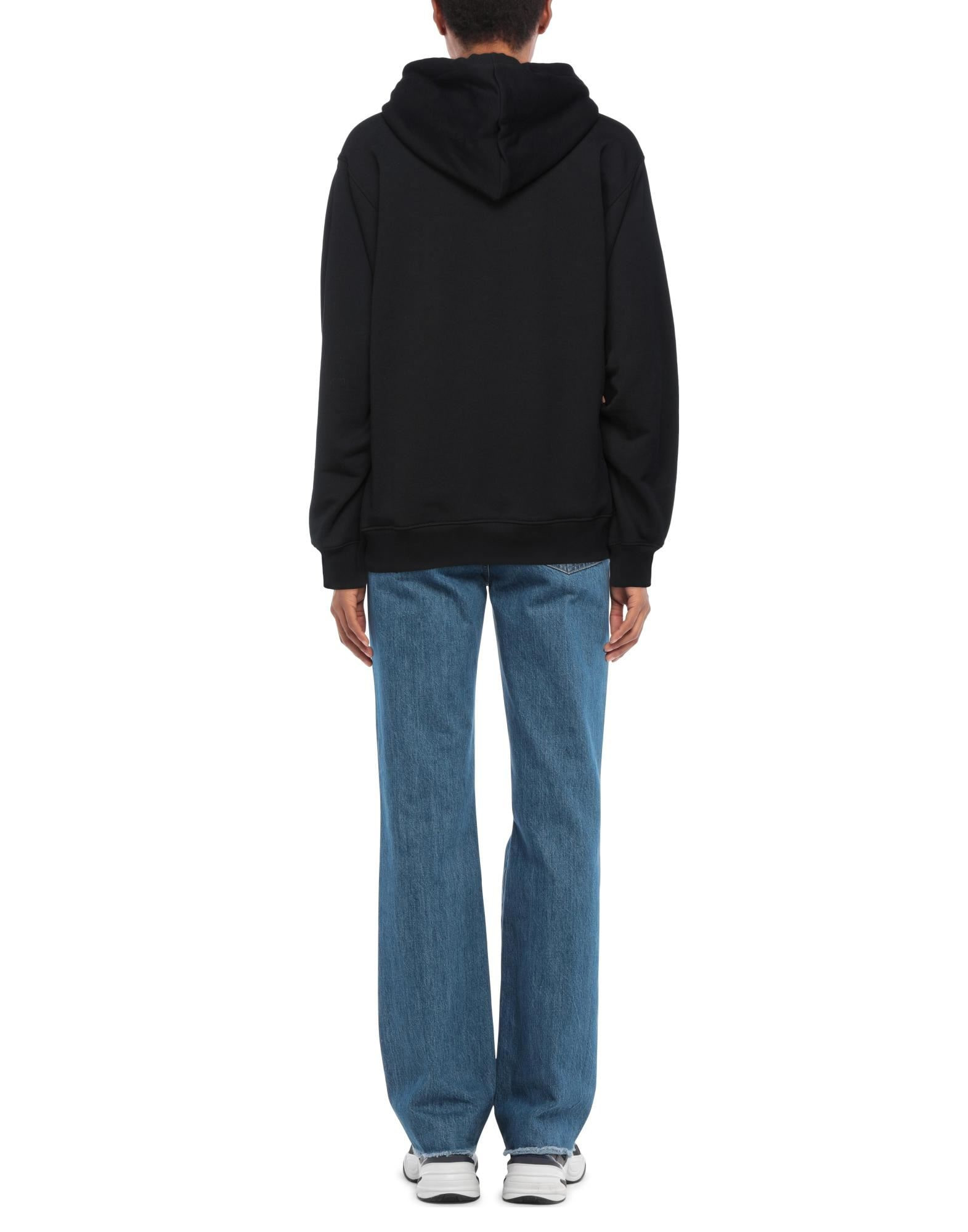 Black Women's Hooded Sweatshirt - 3
