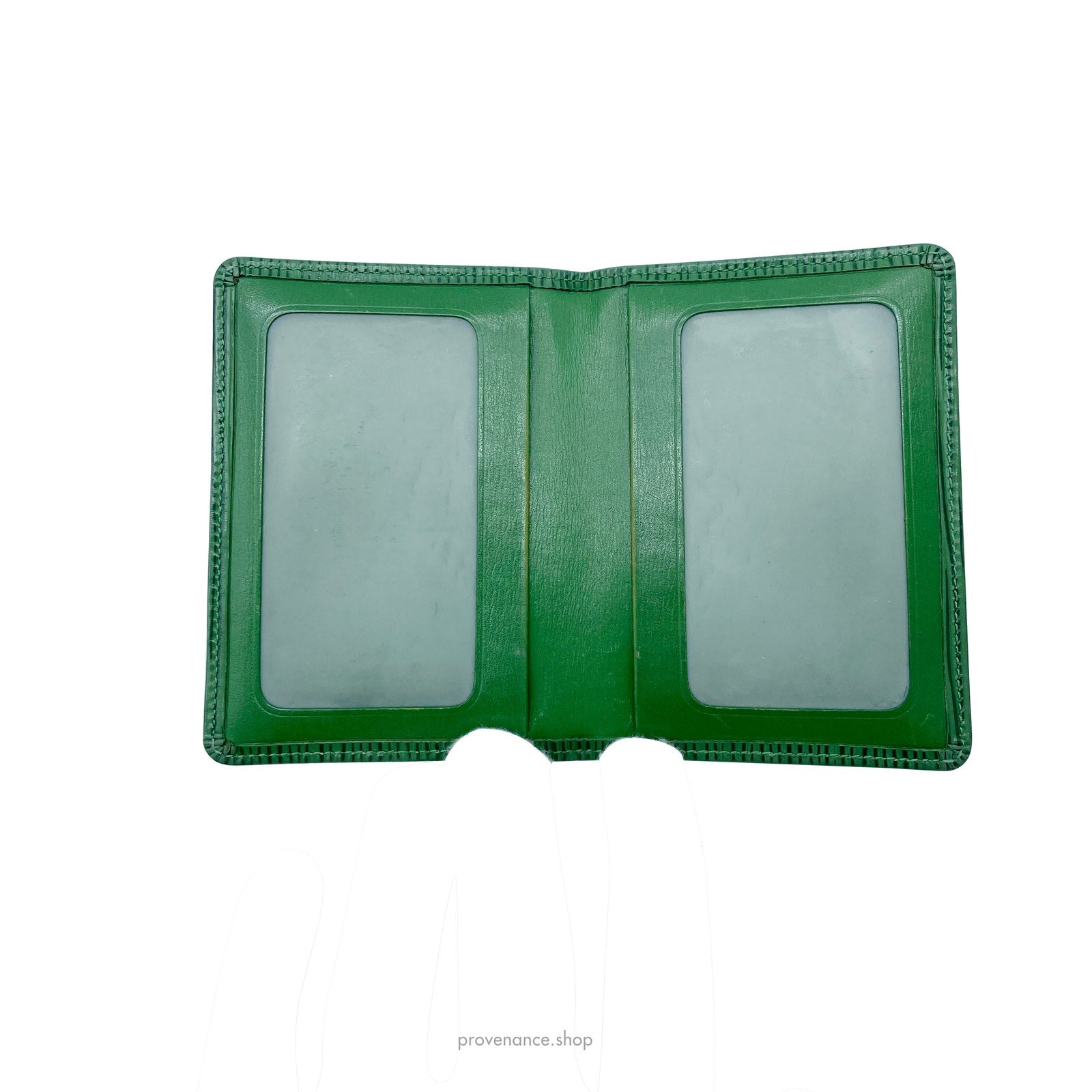 Louis Vuitton 2ID Wallet - Green Epi Leather - 7