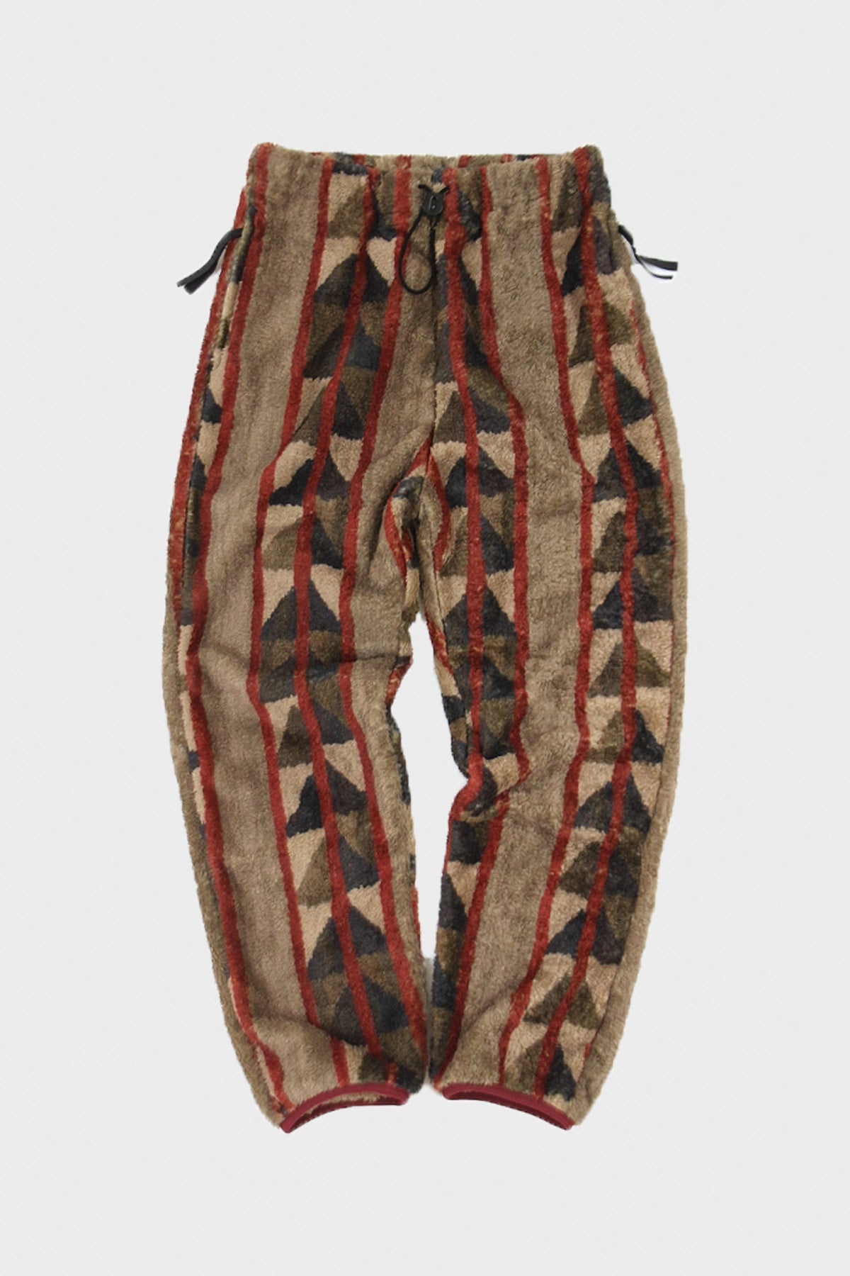 PUEBLO STRIPE FLEECE EASY PANTS - 1