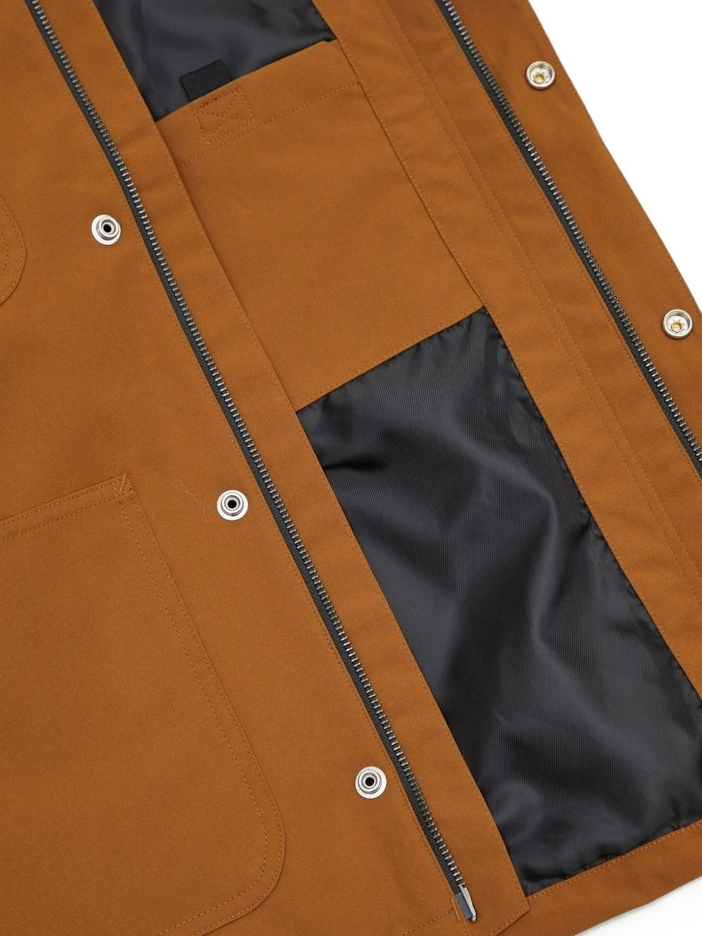 corduroy-collar pocket jacket - 5