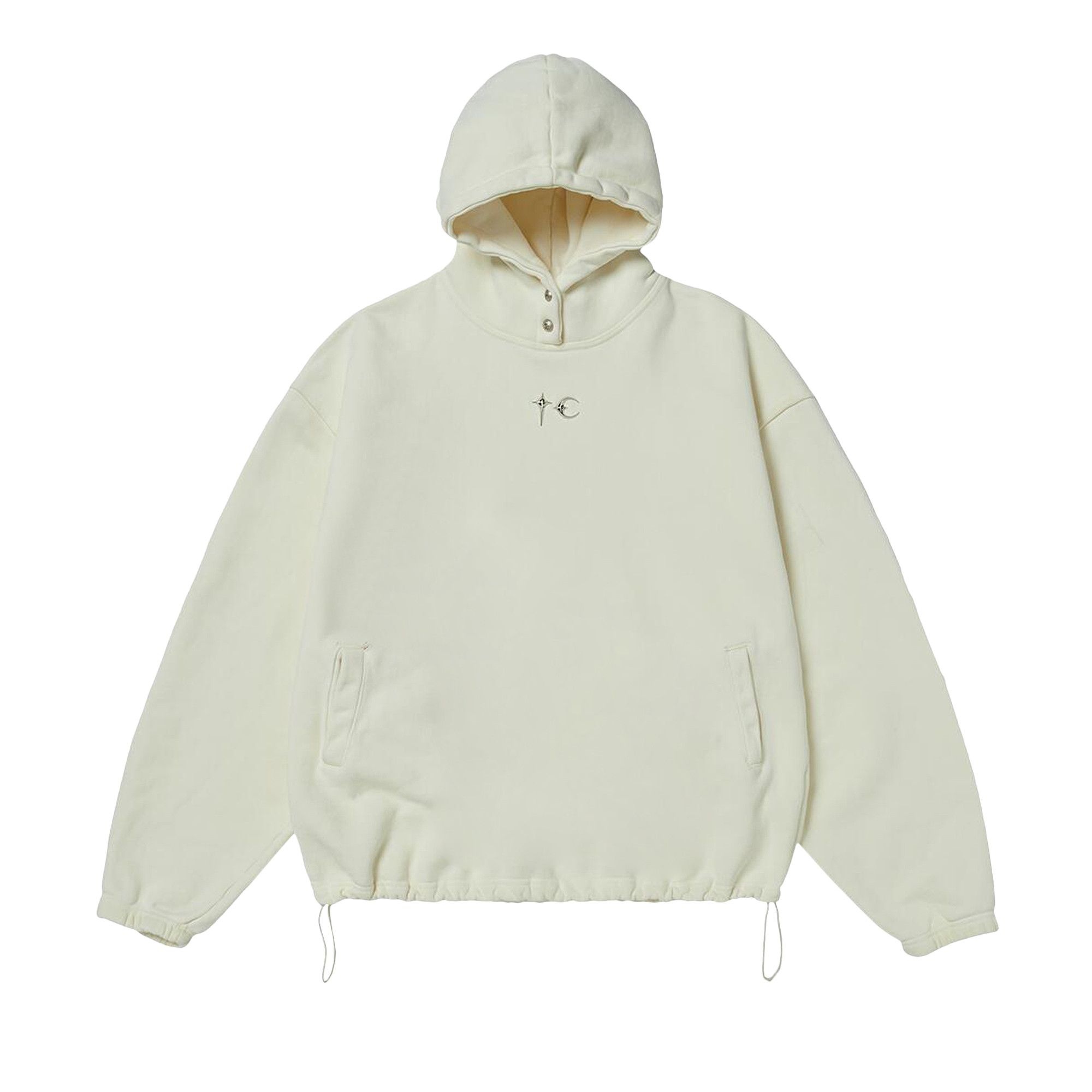 Thug Club Color Emblem Hoodie 'Ivory' - 1