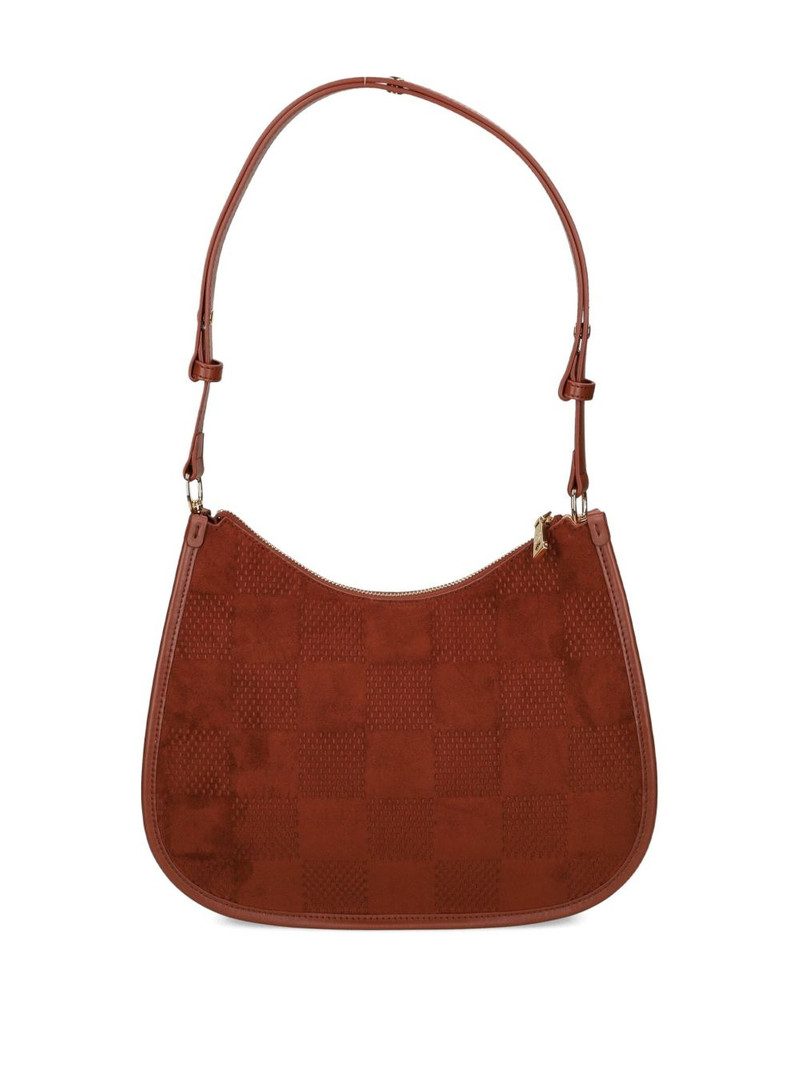 Moschino checked-pattern shoulder bag outlook