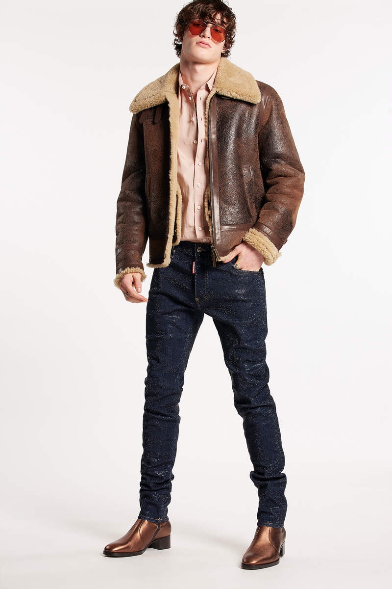 DSQUARED2 SHEARLING JACKET | REVERSIBLE