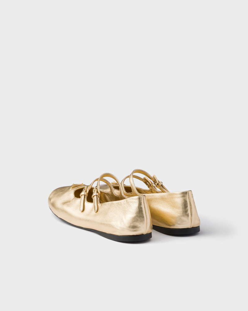 Mordoré nappa leather ballerinas 5