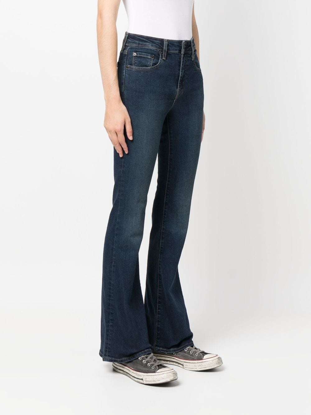 726™ high-rise flared jeans - 3