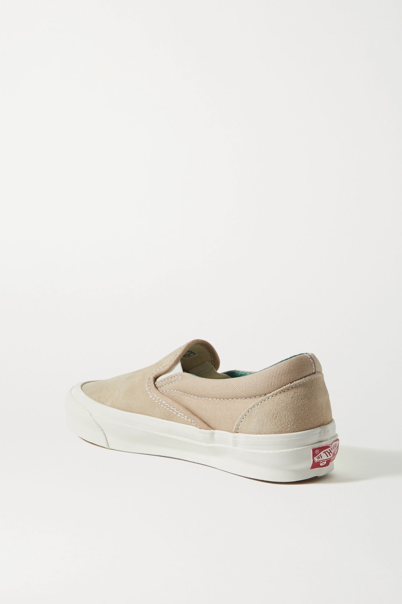 OG Classic LX suede and canvas slip-on sneakers - 3