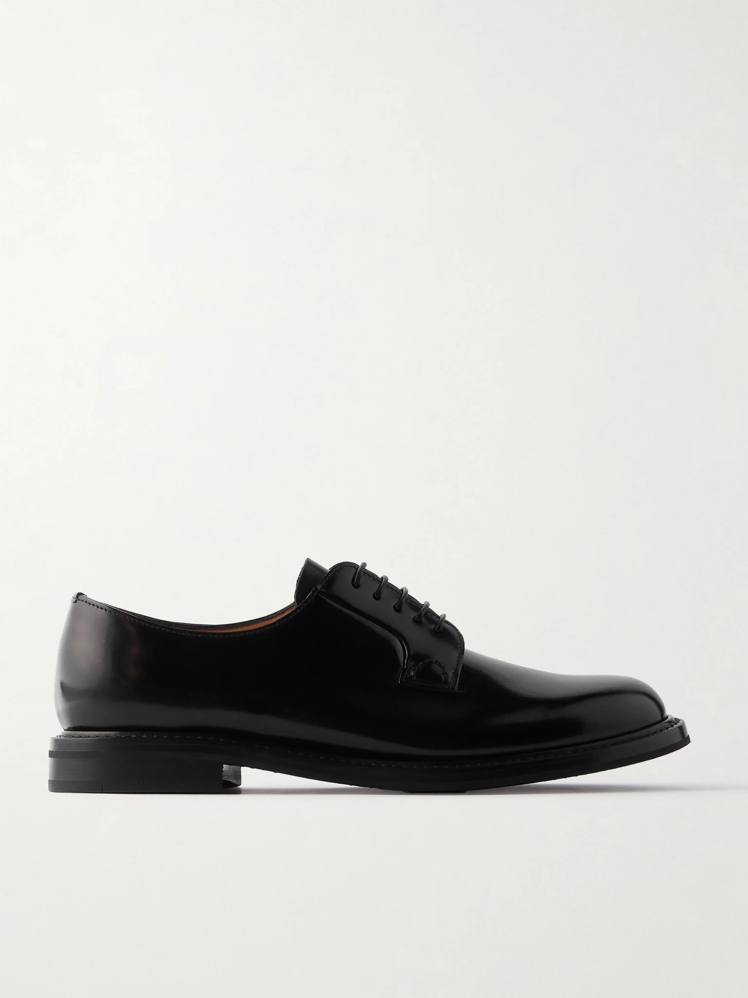 Shannon WR leather Derby shoes Black - 1