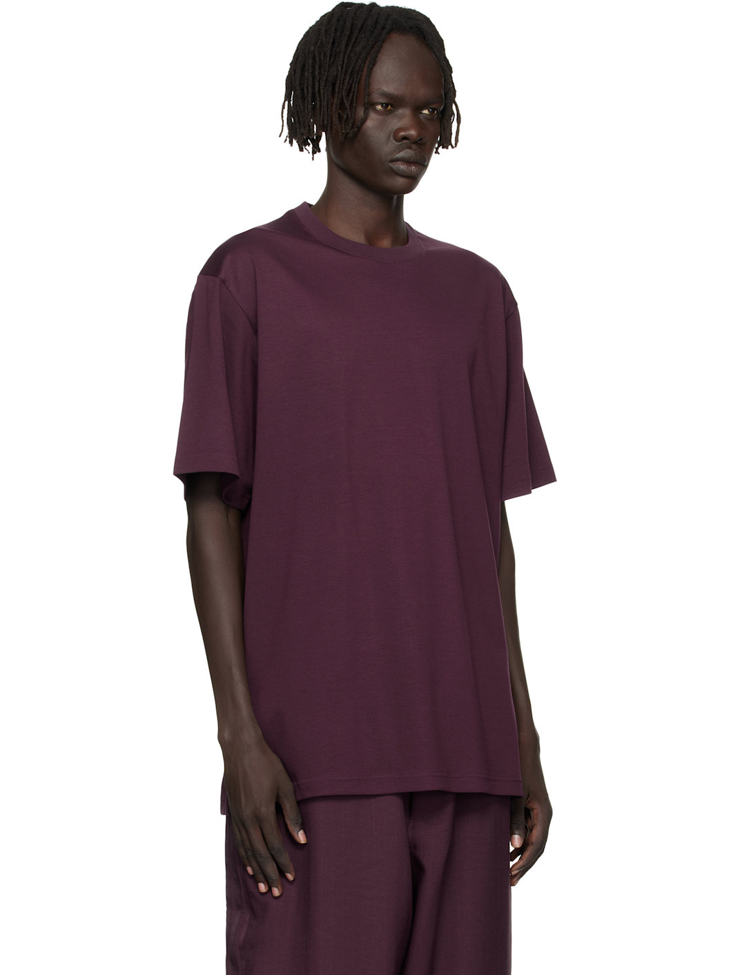 Burgundy Premium Short Sleeve T-shirt - 2