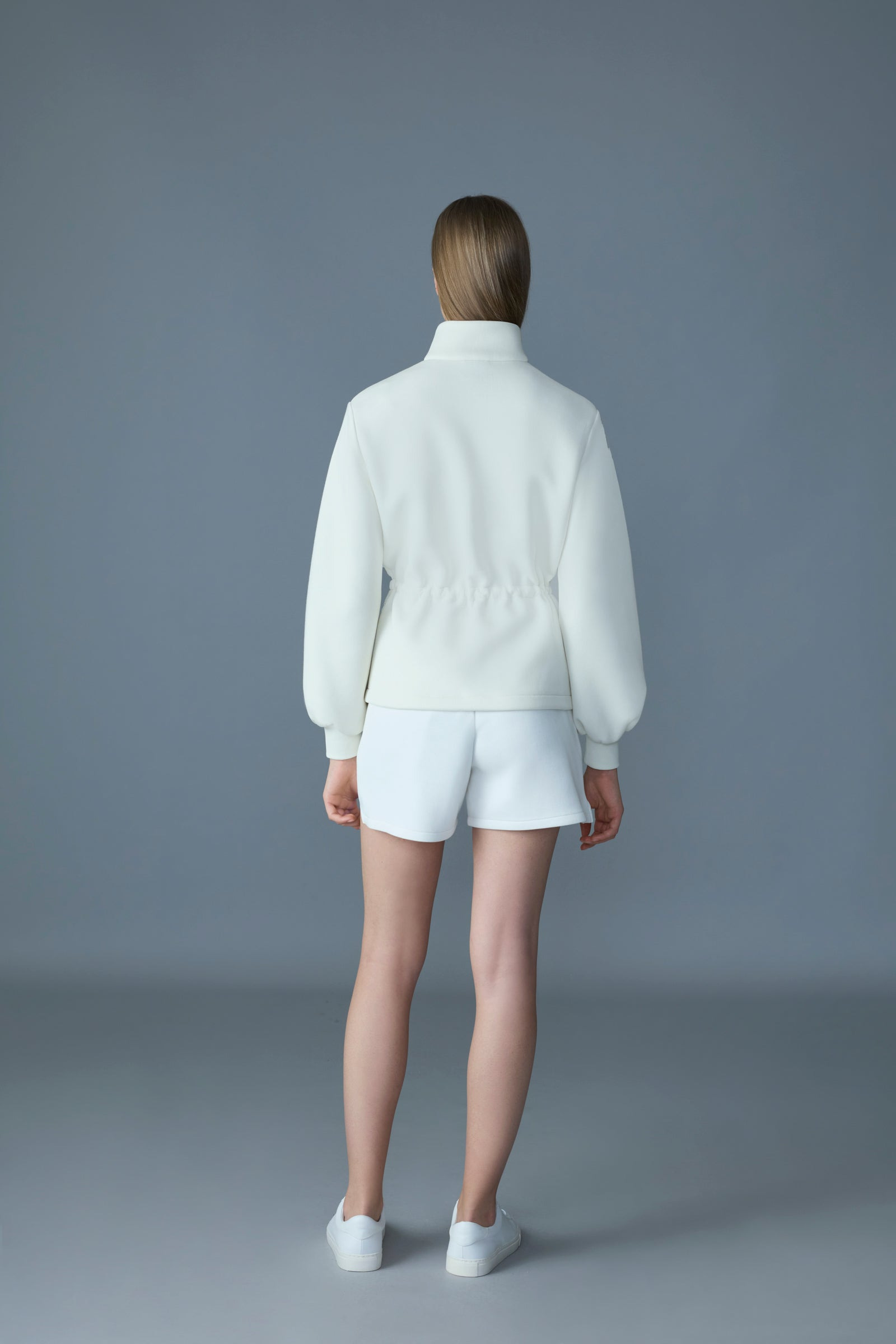 FINOLA Lightweight Jacket with Balloon Sleeves - 5