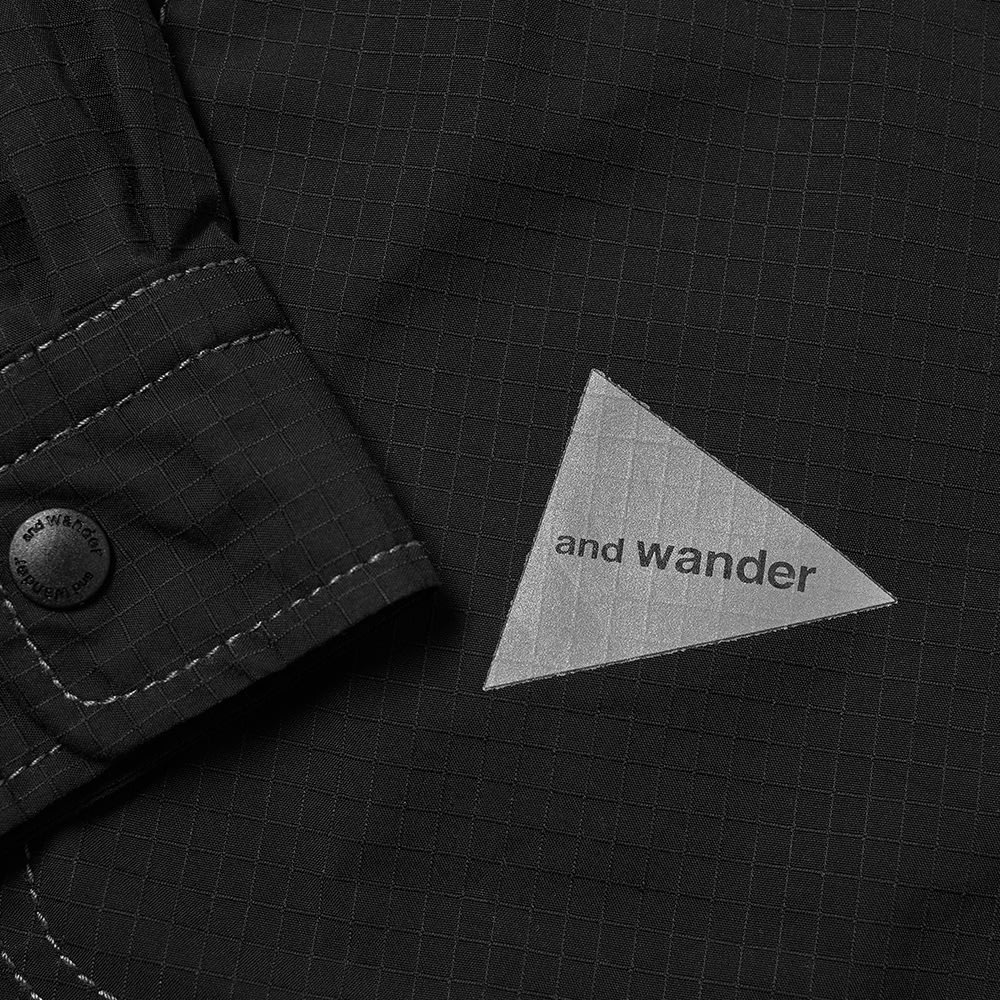 and wander Dry Ripstop Overshirt - 5