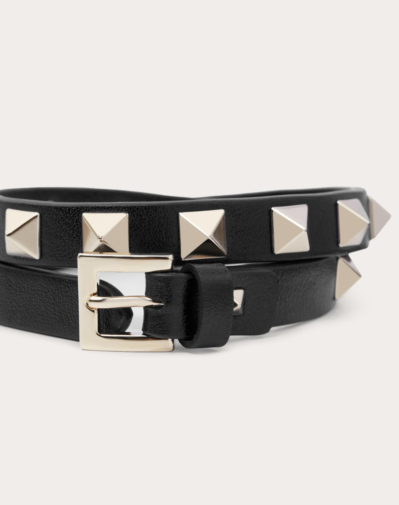 ROCKSTUD CALFSKIN DOUBLE-STRAP BRACELET 4