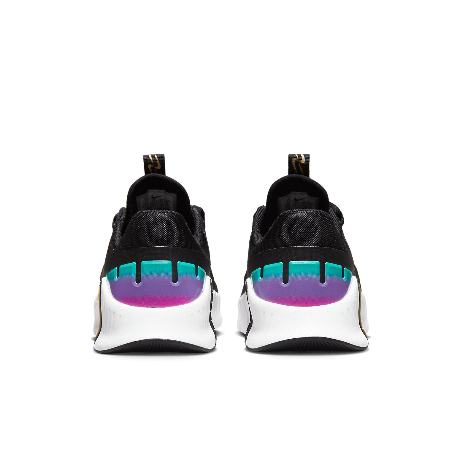 (WMNS) Nike Free Metcon 5 Premium 'Black Fireberry Gold' FB7149-001 - 5
