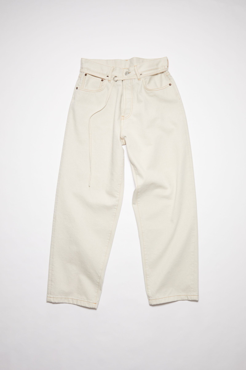 Loose fit jeans - White 1