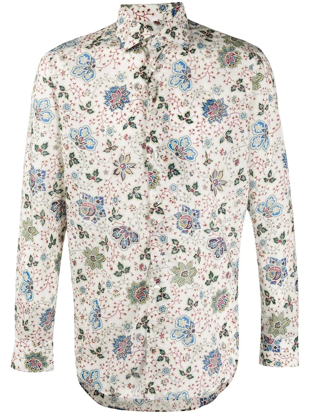 paisley-print dress shirt - 1