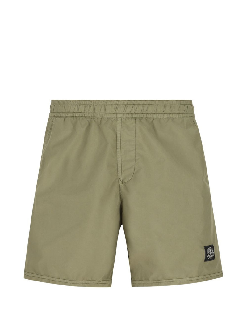 logo swim shorts 1