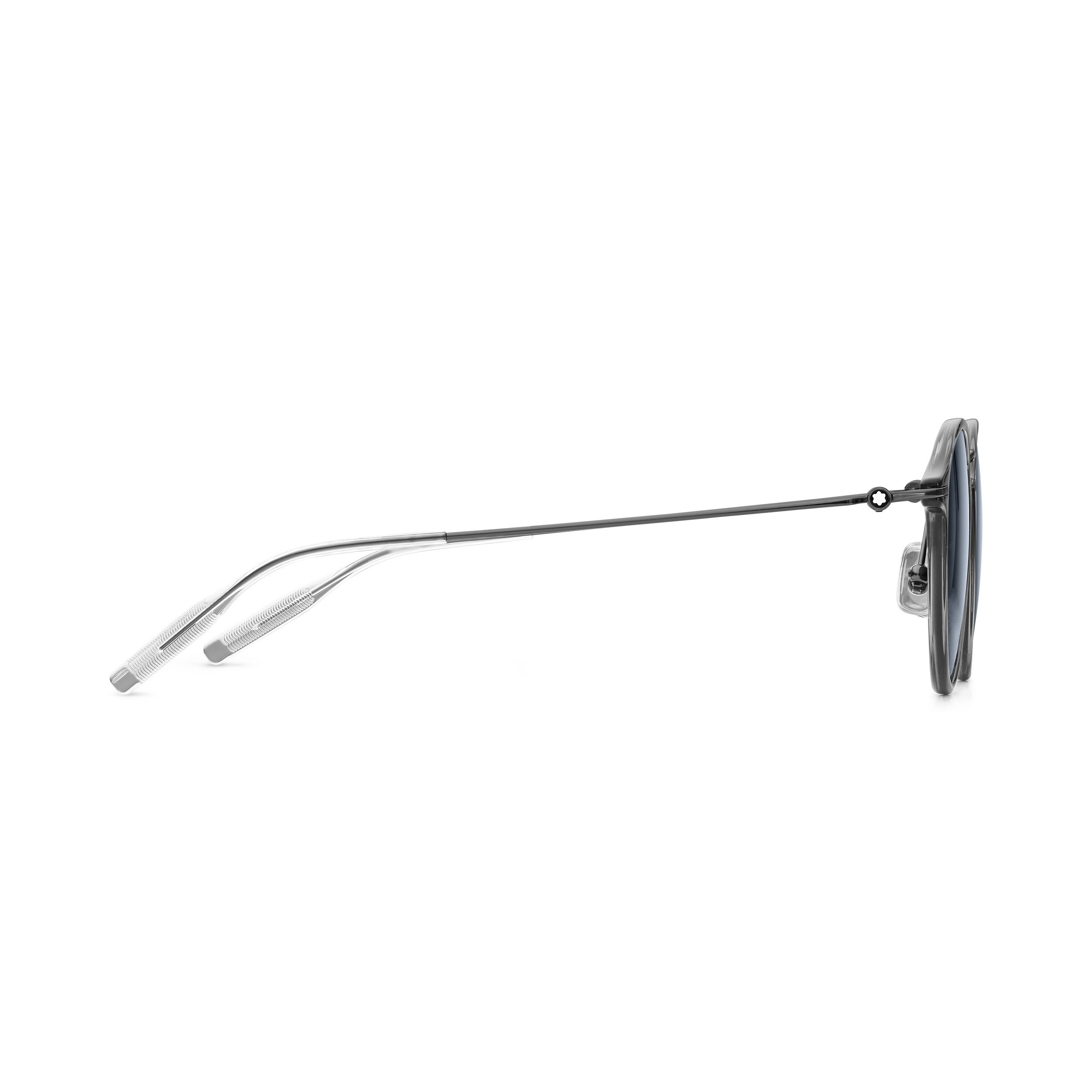 Round Sunglasses with Gray Injected Frame 2