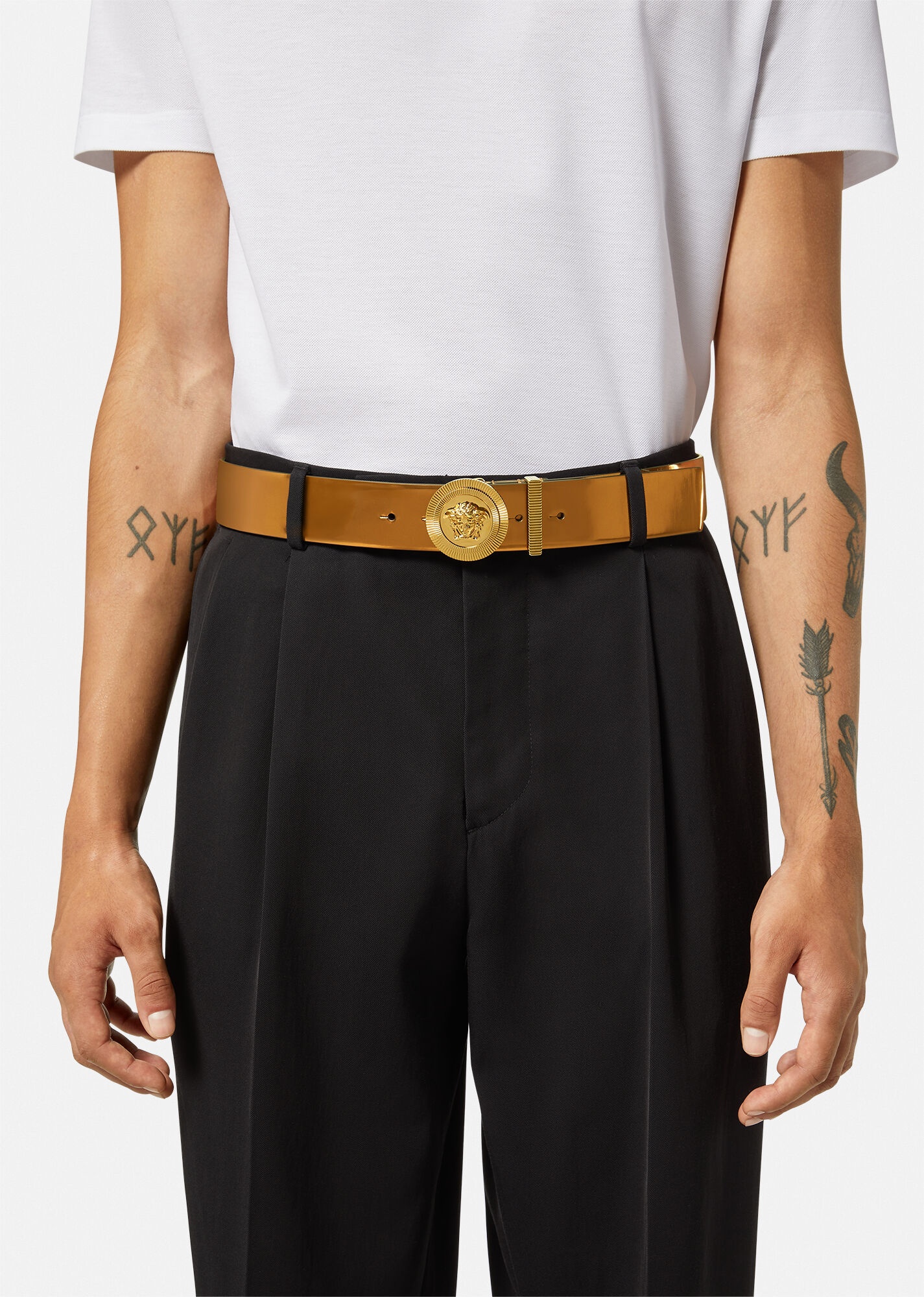 Medusa Biggie Patent Belt - 3