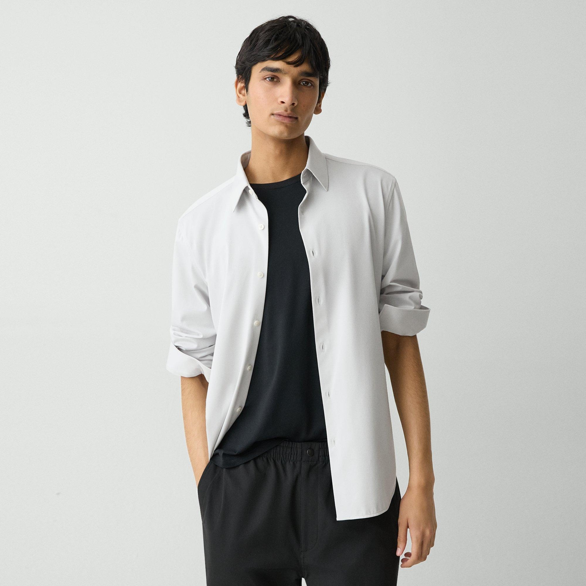 Sylvain Shirt in Structure Knit - 2