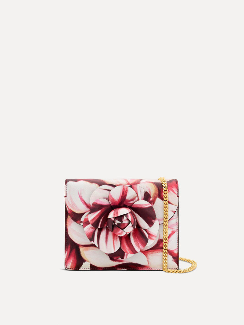 PEONY PRINTED MINI TRO BAG 1